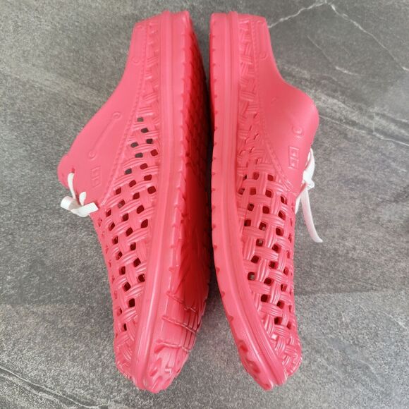 Barbara King Sole Steppers Shoes Small Dark Pink Slip On Gardening Slides - Picture 3 of 11